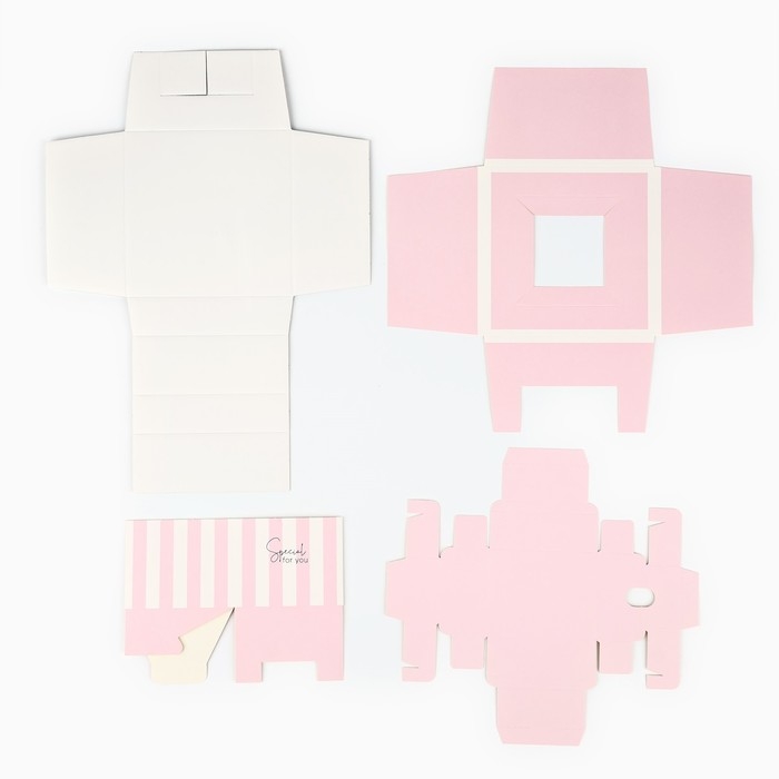 Коробка подарочная для цветов с вазой из МГК складная, упаковка, «Для тебя», 16 х 23 х 16 см Коробка подарочная для цветов с вазой из МГК складная, упаковка, «Для тебя», 16 х 23 х 16 см