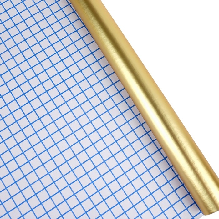 Пленка самоклеящаяся цветная deVENTE Metallic, 0,45 х 1 м, 30 мкм, золотая, с алюминиевым напылением Пленка самоклеящаяся цветная deVENTE Metallic, 0,45 х 1 м, 30 мкм, золотая, с алюминиевым напылением