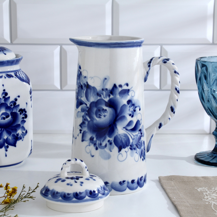 Кувшин «Ретро», 24,5 см, гжель Кувшин «Ретро», 24,5 см, гжель