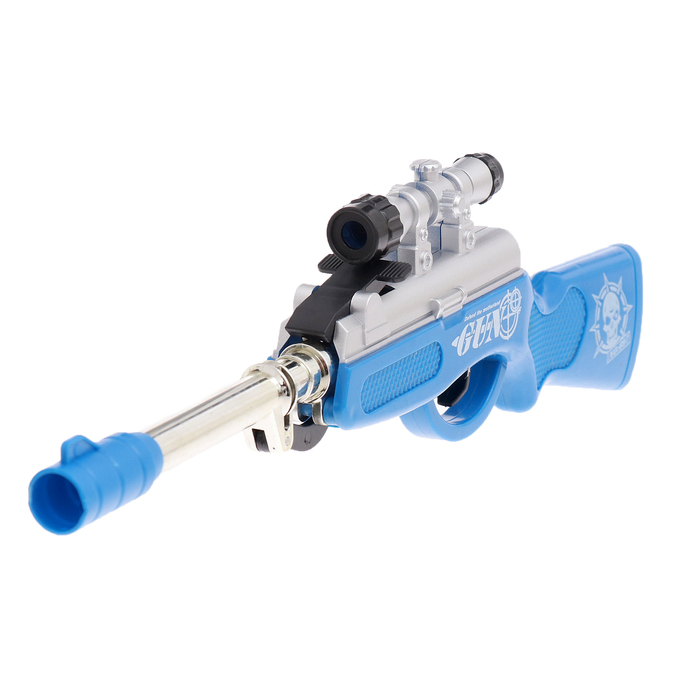 Детское оружие Ружье пневматическое «Снайпер», стреляет силиконовыми пулями, цвета МИКС Детское оружие Ружье пневматическое «Снайпер», стреляет силиконовыми пулями, цвета МИКС