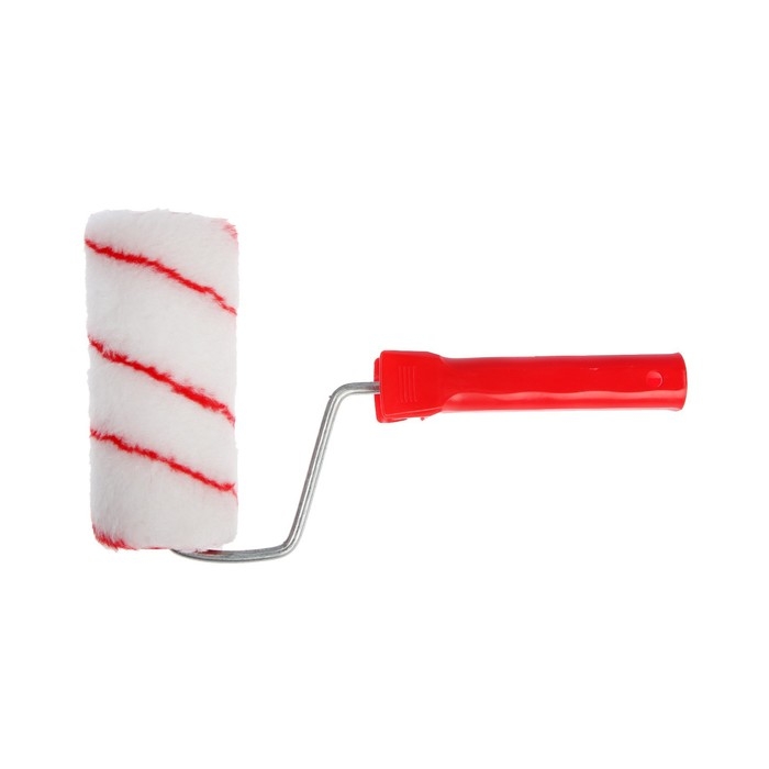 Валик ЛОМ, полиамид, 150 мм, рукоятка d=6 мм, D=48 мм, ворс 12 мм Валик ЛОМ, полиамид, 150 мм, рукоятка d=6 мм, D=48 мм, ворс 12 мм