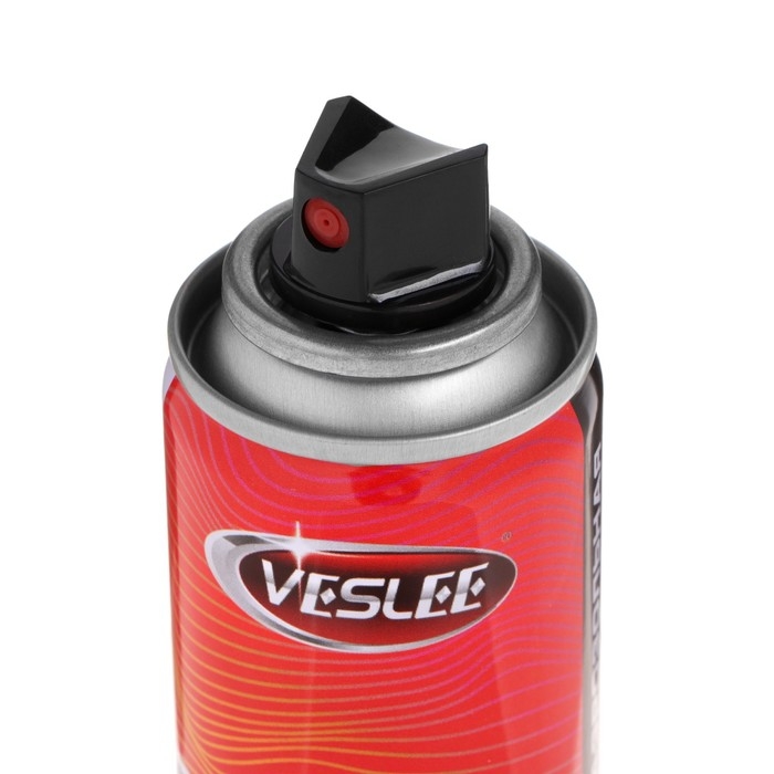 Аэрозольная краска Veslee акриловая, термостойкая, чёрная, 100 мл Аэрозольная краска Veslee акриловая, термостойкая, чёрная, 100 мл