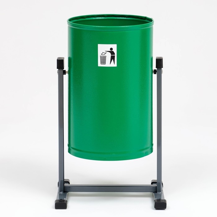 Урна уличная «Уралочка Бюджет» 21 л, 35 х 55 х 26,5 см, зеленая, бак 0,6 мм Урна уличная «Уралочка Бюджет» 21 л, 35 х 55 х 26,5 см, зеленая, бак 0,6 мм