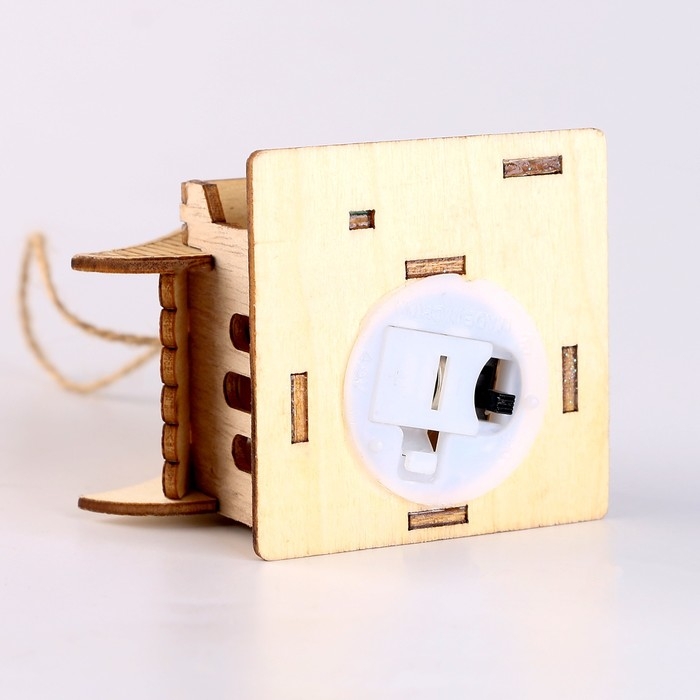 Световой декор «Новогодний дом Снегурочки» 5,9 × 8,3 × 7,5 см, МИКС Световой декор «Новогодний дом Снегурочки» 5,9 × 8,3 × 7,5 см, МИКС