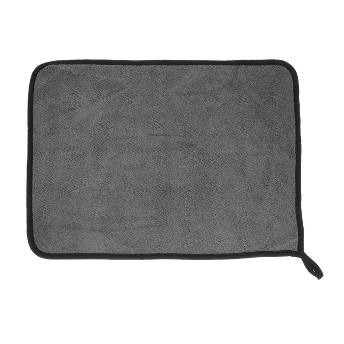 Тряпка для мытья авто, CARTAGE, микрофибра, 400 г/м², 30×40 cм, желто-серая Тряпка для мытья авто, CARTAGE, микрофибра, 400 г/м², 30×40 cм, желто-серая