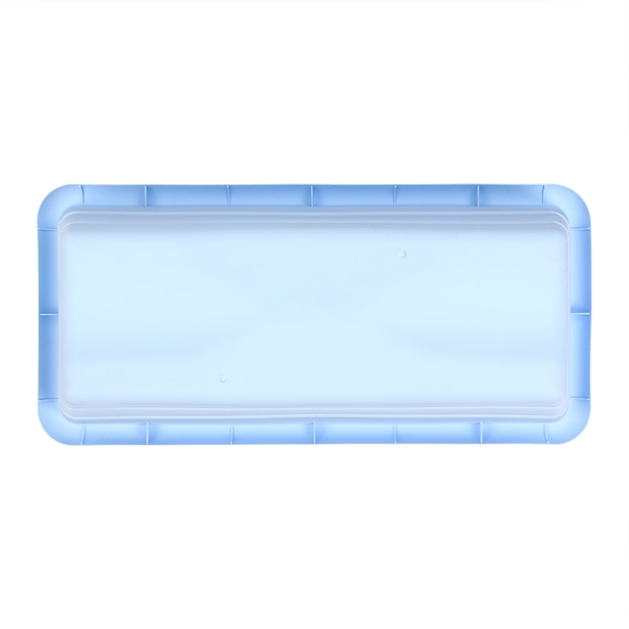 Ящик для цветов, 48 × 22 × 17 см, 10 л, голубой Ящик для цветов, 48 × 22 × 17 см, 10 л, голубой