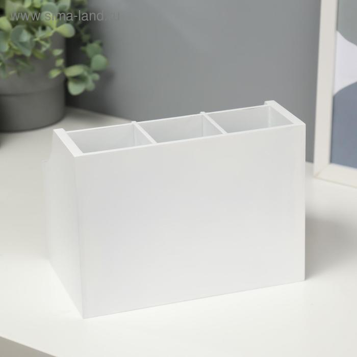 Шкатулка дерево для украшений и косметики 1 ящичек белая 21х14,5х15 см Шкатулка дерево для украшений и косметики 1 ящичек белая 21х14,5х15 см