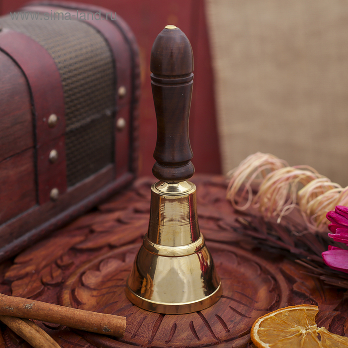Колокольчик  Колокольчик "Классика" латунь 5,5х5,5х17 см