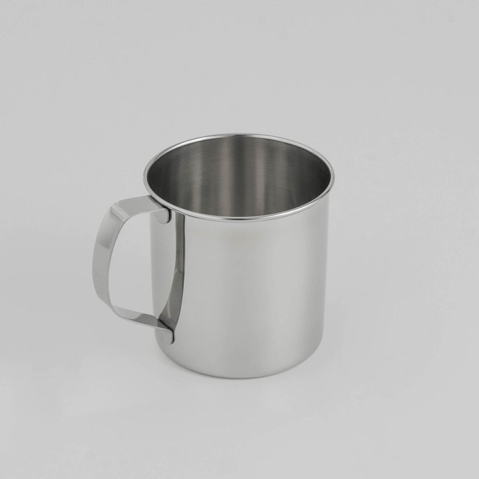 Кружка из нержавеющей стали Доляна «Индия», 500 мл, d=9 см Кружка из нержавеющей стали Доляна «Индия», 500 мл, d=9 см