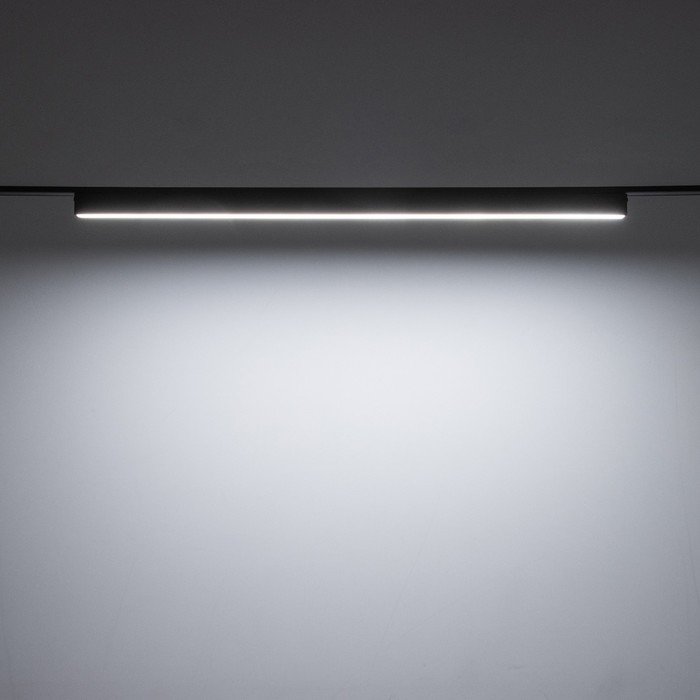 Светильник трековый ULTRA Светильник трековый ULTRA "Линия" LED 20Вт 3000K-5700К CRI90 черный 61,5х2,6х2,4см