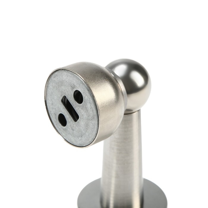 Упор дверной магнитный UM401SN, цвет никель Упор дверной магнитный UM401SN, цвет никель