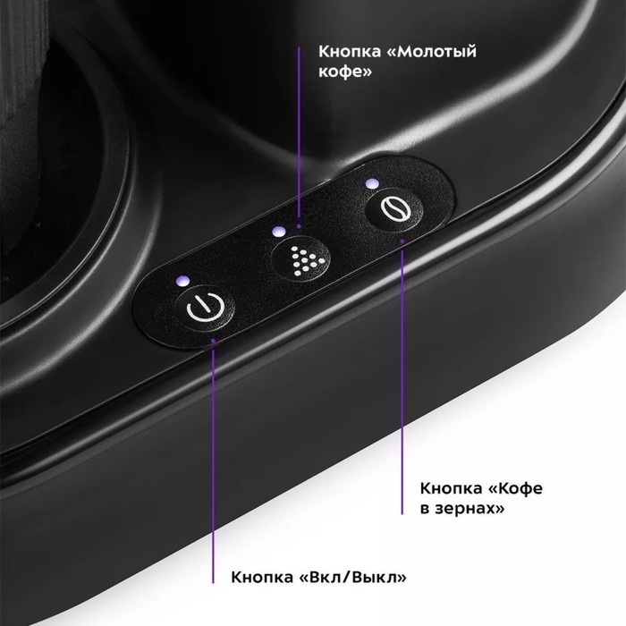 Кофемашина Kitfort КТ-7141, 600/120 Вт, 50 г, 0.45 л, чёрная Кофемашина Kitfort КТ-7141, 600/120 Вт, 50 г, 0.45 л, чёрная