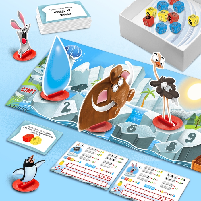 Настольная игра «Уноси лапы!» Настольная игра «Уноси лапы!»