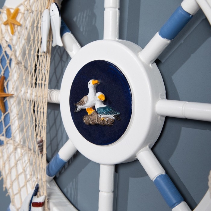 Сувенир интерьерный Сувенир интерьерный "Штурвал" 62см