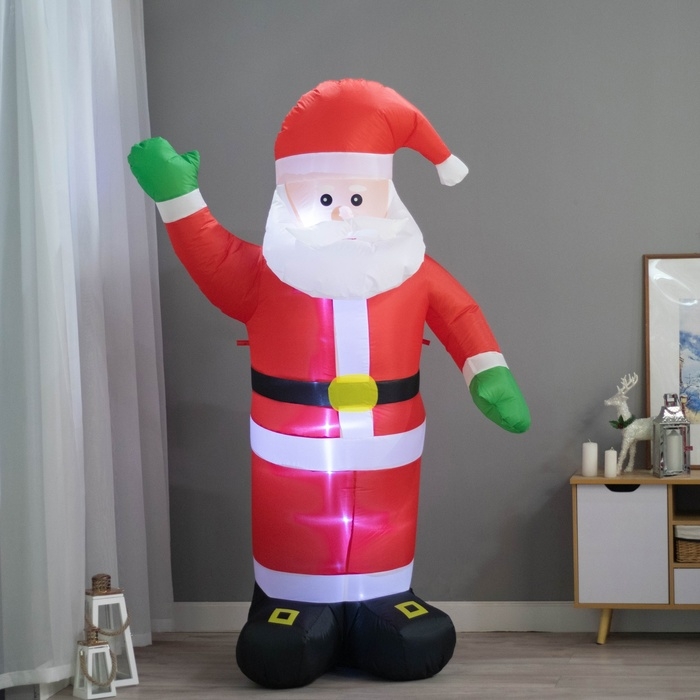 Надувная фигура  Надувная фигура "Дед Мороз" приветствует, 180 см
