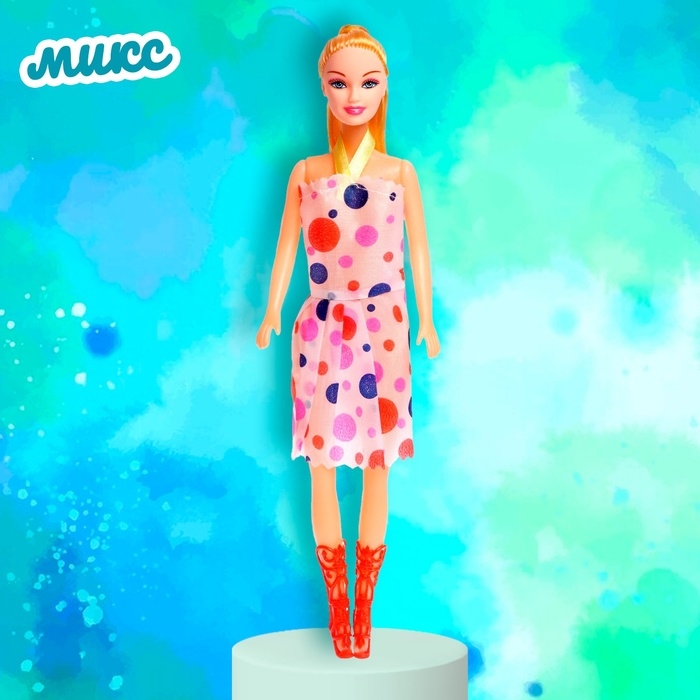 Кукла-модель «Анна» в платье, МИКС