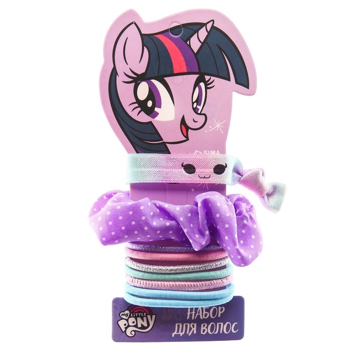 Резинка для волос, 10 штук, My Little Pony Резинка для волос, 10 штук, My Little Pony