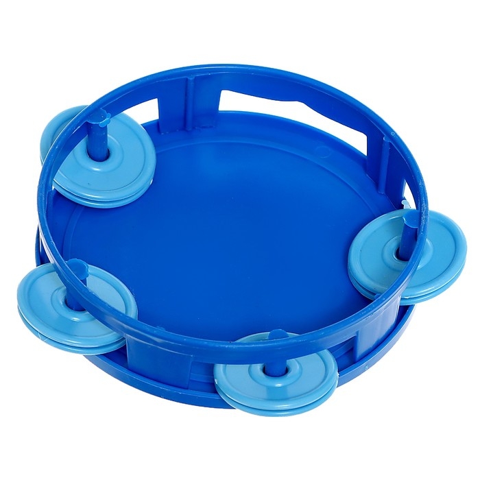 Набор музыкальных инструментов «С Новым годом», звук, свет, цвет синий Набор музыкальных инструментов «С Новым годом», звук, свет, цвет синий