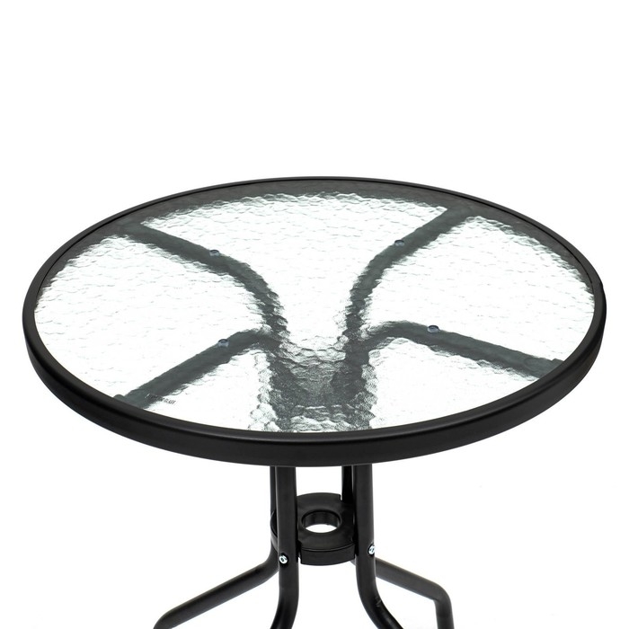 Набор садовой мебели: стол, 2 кресла, коричневый Набор садовой мебели: стол, 2 кресла, коричневый