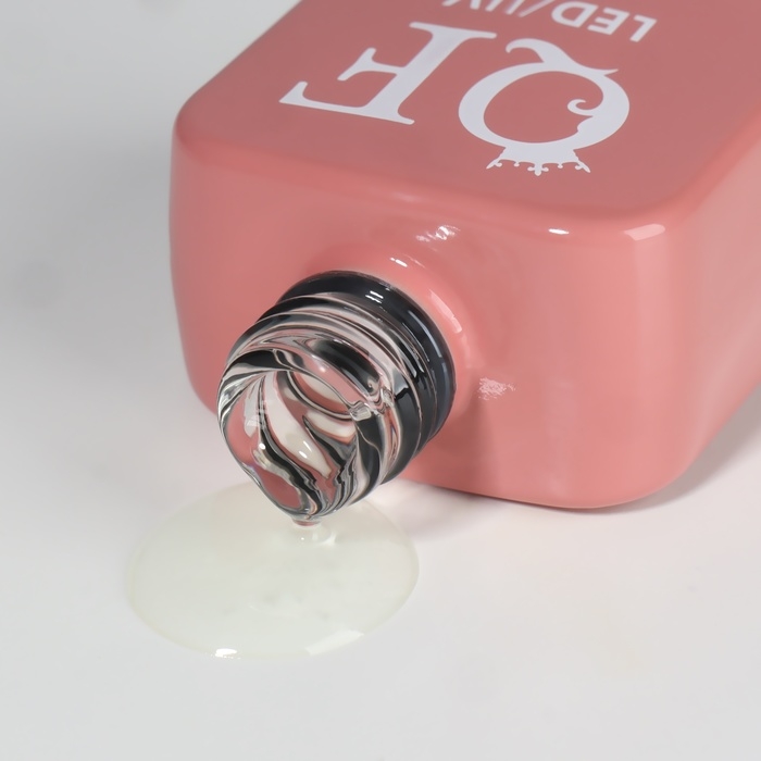 База для ногтей, 3-х фазная, 10 мл, LED/UV, цвет прозрачный База для ногтей, 3-х фазная, 10 мл, LED/UV, цвет прозрачный