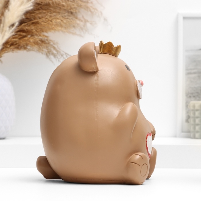 Копилка Копилка "Мишутка в короне" 14,5х14х17см