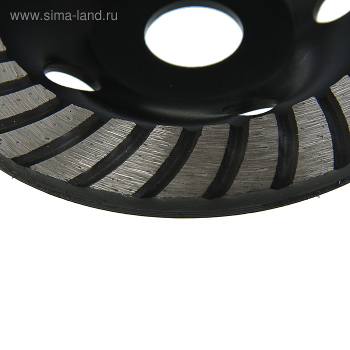 Чашка алмазная зачистная ТУНДРА ПРОФИ, повышенный ресурс, TURBO, 125 мм Чашка алмазная зачистная ТУНДРА ПРОФИ, повышенный ресурс, TURBO, 125 мм