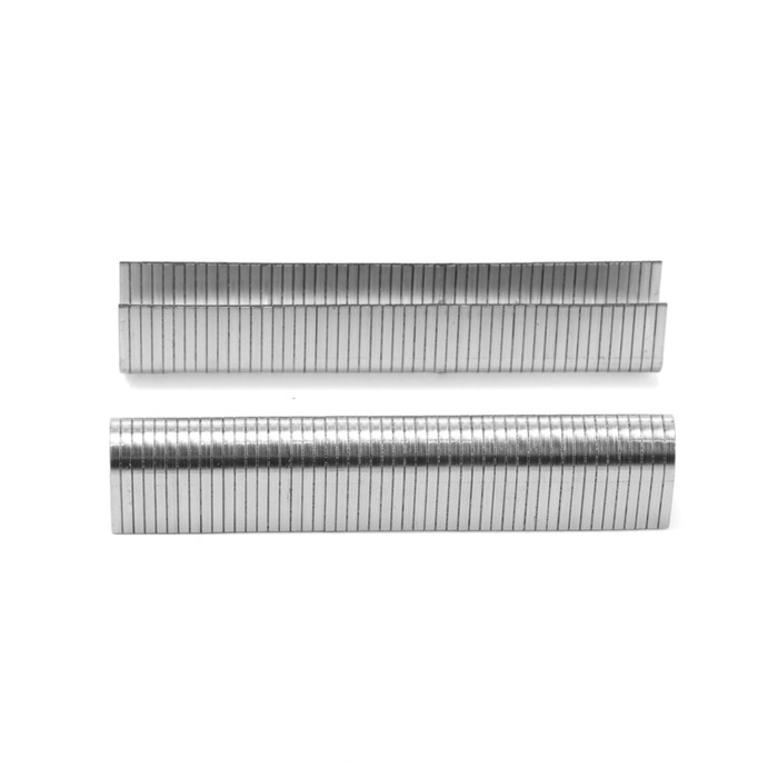 Скобы для мебельного степлера ТУНДРА, закалённые, полукруглые, тип 36, 12 мм, 1000 шт