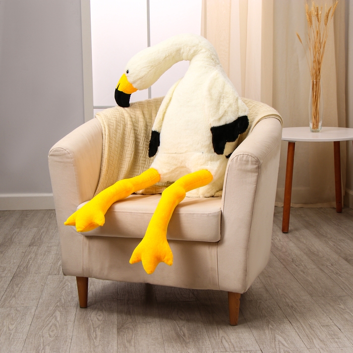 Мягкая игрушка «Фламинго», 160 см, цвет белый Мягкая игрушка «Фламинго», 160 см, цвет белый