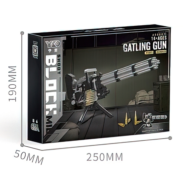 Конструктор-Мини «Оружие. Миниган», 1025 деталей Конструктор-Мини «Оружие. Миниган», 1025 деталей