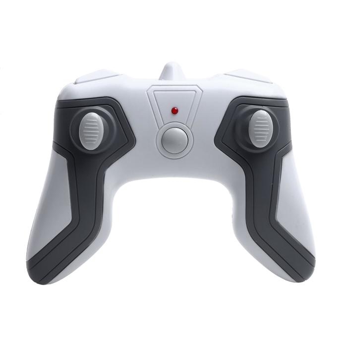 Машина-перевёртыш радиоуправляемая «Трюкач», работает от аккумулятора, цвет синий Машина-перевёртыш радиоуправляемая «Трюкач», работает от аккумулятора, цвет синий