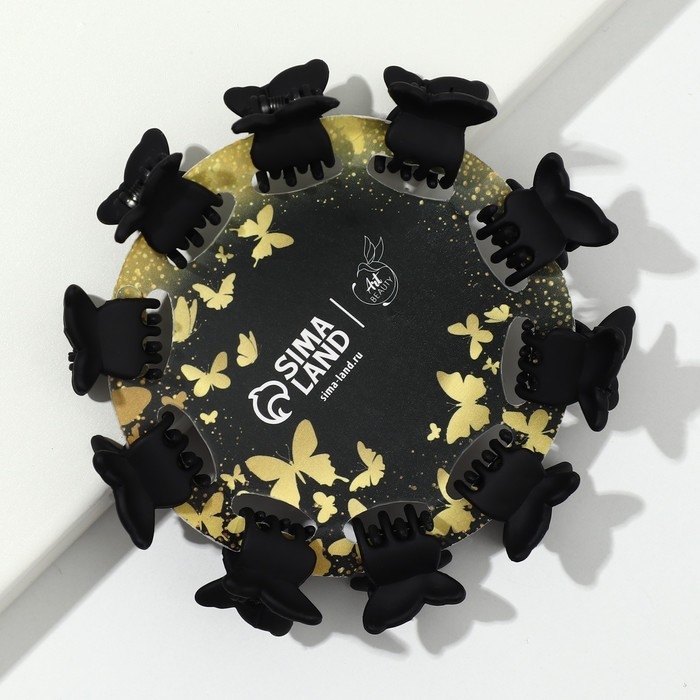 Краб для волос мини «Маленькой фее» набор,10 шт.,1,5 х1,5 см Краб для волос мини «Маленькой фее» набор,10 шт.,1,5 х1,5 см