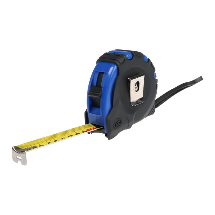 Рулетка ТУНДРА, обрезиненный корпус, 3 фиксатора, 7.5 м х 25 мм Рулетка ТУНДРА, обрезиненный корпус, 3 фиксатора, 7.5 м х 25 мм