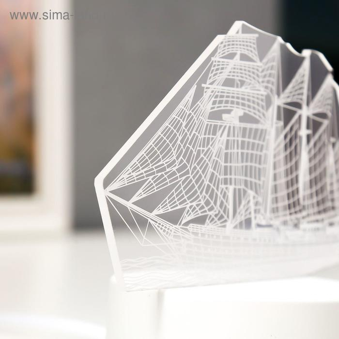 Светильник  Светильник "Фрегат" LED белый от сети 9,5х15х16см RISALUX