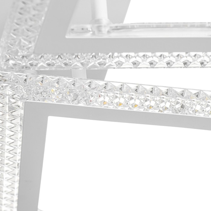 Люстра светодиодная дим. LOSANGA ДУ 3 реж. 82Вт белый 51х51х7.5см Ritter Люстра светодиодная дим. LOSANGA ДУ 3 реж. 82Вт белый 51х51х7.5см Ritter