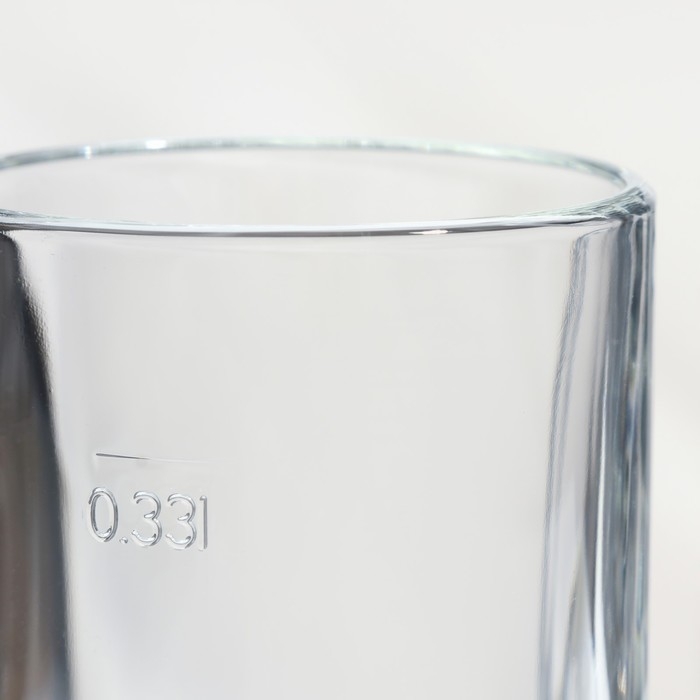 Набор стеклянных кружек «Время дегустаций. Пивная кружка», 330 мл, 2 шт Набор стеклянных кружек «Время дегустаций. Пивная кружка», 330 мл, 2 шт