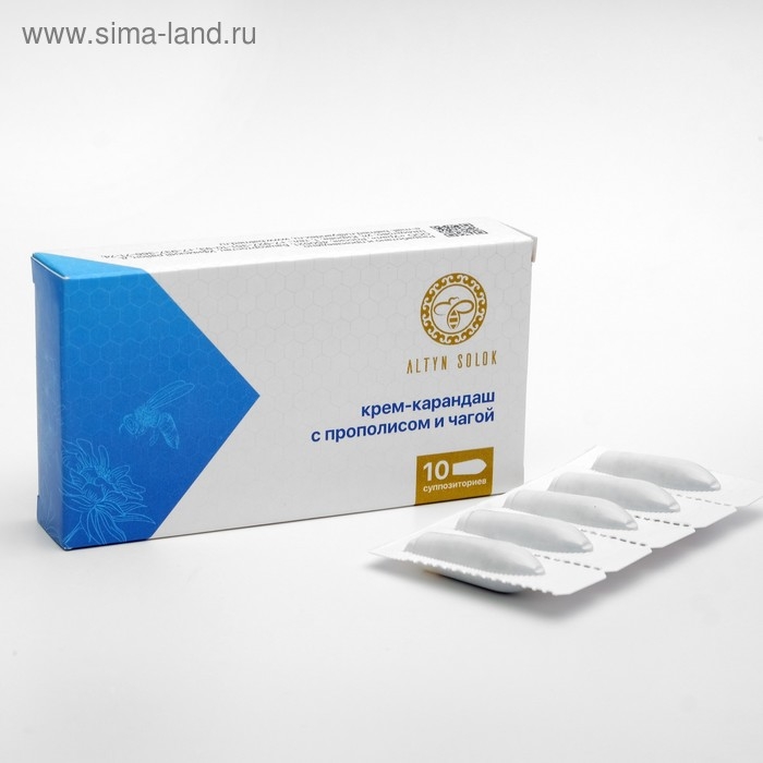 Крем-карандаш с прополисом и чагой, 10 шт. Крем-карандаш с прополисом и чагой, 10 шт.