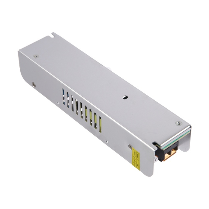 Плоский блок питания Ecola для светодиодной ленты 12 В, 100 Вт, IP20 Плоский блок питания Ecola для светодиодной ленты 12 В, 100 Вт, IP20