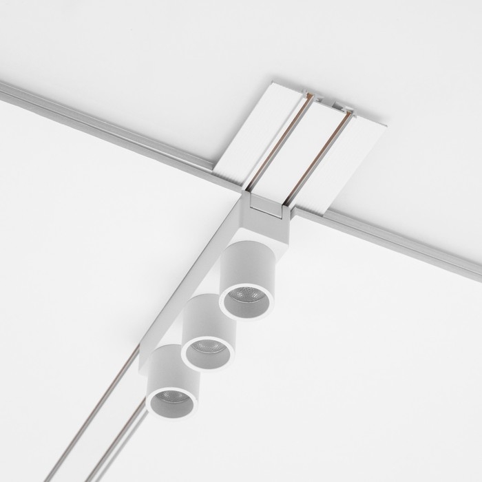 Шинопровод ультратонкий встраиваемый ULTRA Шинопровод ультратонкий встраиваемый ULTRA "Ультра-100" 2жильный белый 100х2,6х0,6см