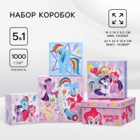 Набор коробок 5 в 1 My Little Pony