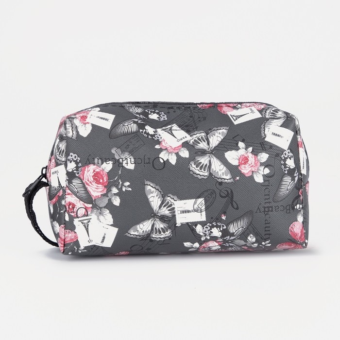 Косметичка на молнии, цвет чёрный Косметичка на молнии, цвет чёрный