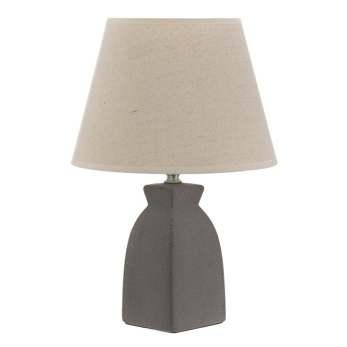 Настольная лампа Настольная лампа "Мия" Е27 40Вт графитовый 25х25х35,5см RISALUX