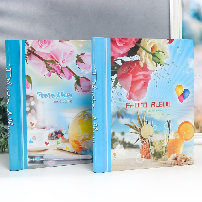 Фотоальбом магнитный 20 листов Фотоальбом магнитный 20 листов "Цветочный" МИКС 29х24,5х2,5 см