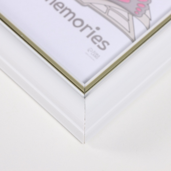 Фоторамка пластик Фоторамка пластик "Пиксель" 10х15 см, белый