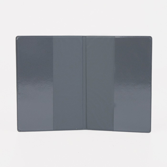 Обложка для паспорта, цвет серый Обложка для паспорта, цвет серый