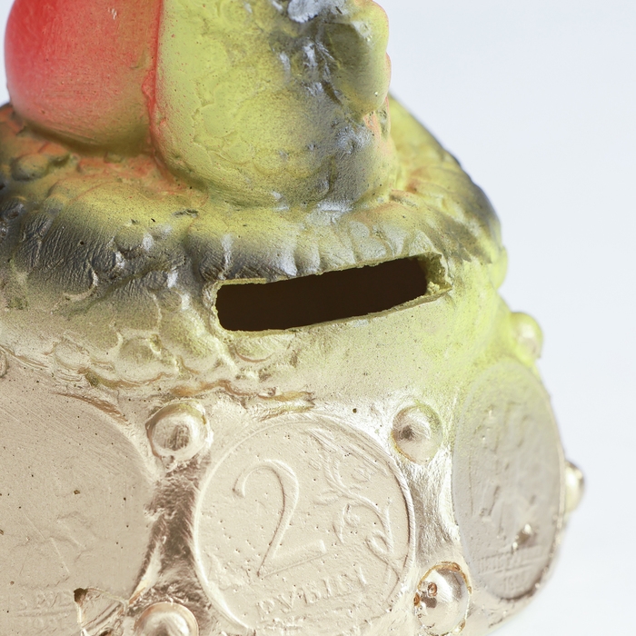 Новый год. Символ 2025. Копилка Новый год. Символ 2025. Копилка "Змея в монетах" 7х7х10см