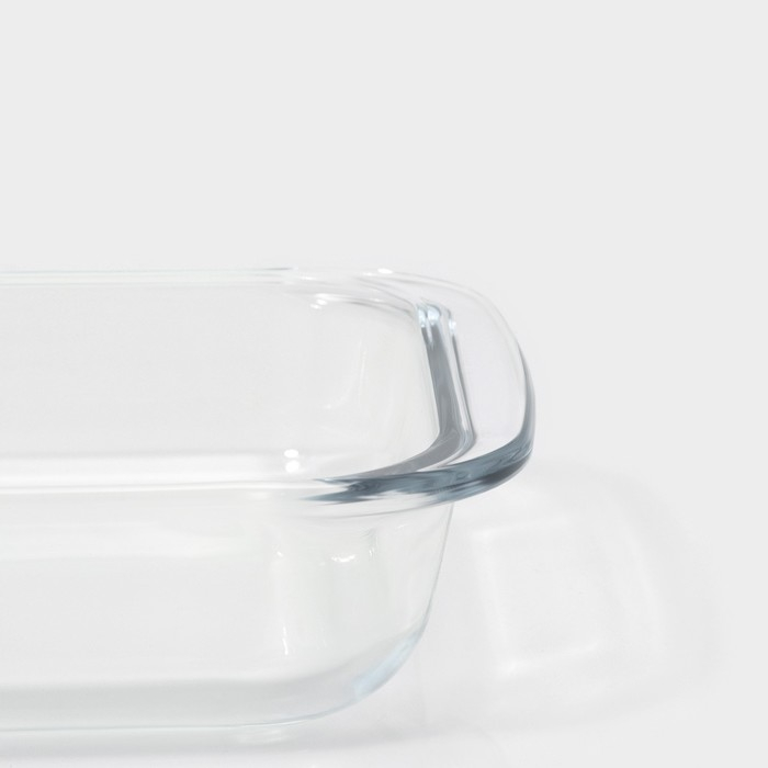 Форма для запекания и выпечки из жаропрочного стекла прямоугольная Доляна «Фуэго», 1 л, 25,7×14,5×4,7 см Форма для запекания и выпечки из жаропрочного стекла прямоугольная Доляна «Фуэго», 1 л, 25,7×14,5×4,7 см