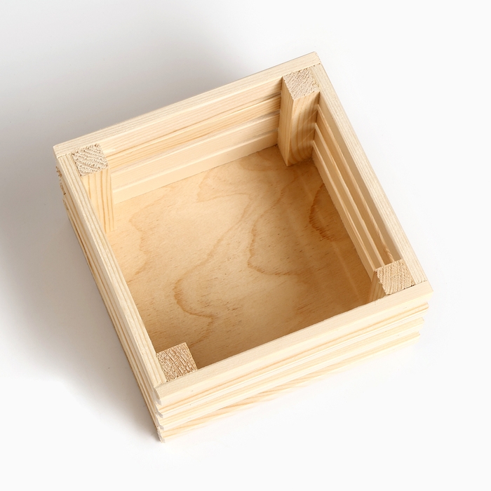 Набор ящиков Стиль 3 в 1 (20х20;15х15;10х10) высота 8,5 см