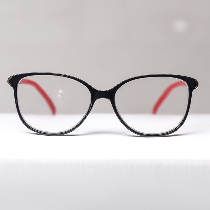 Готовые очки FM 382 C1, цвет красно-чёрный, +2 Готовые очки FM 382 C1, цвет красно-чёрный, +2