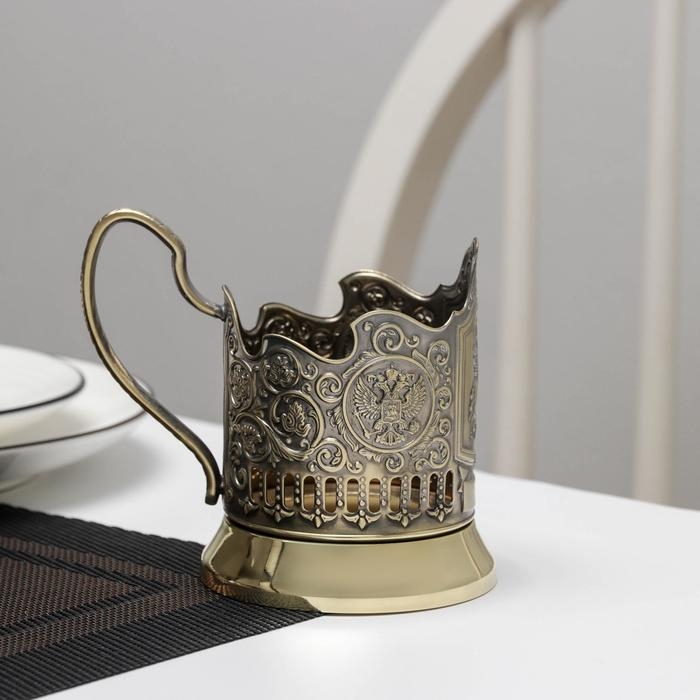 Подстаканник «Георгий Победоносец», d=61 мм, латунный Подстаканник «Георгий Победоносец», d=61 мм, латунный