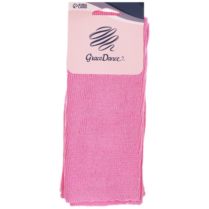 Гетры для гимнастики и танцев Grace Dance №5, длина 40 см, цвет розовый Гетры для гимнастики и танцев Grace Dance №5, длина 40 см, цвет розовый